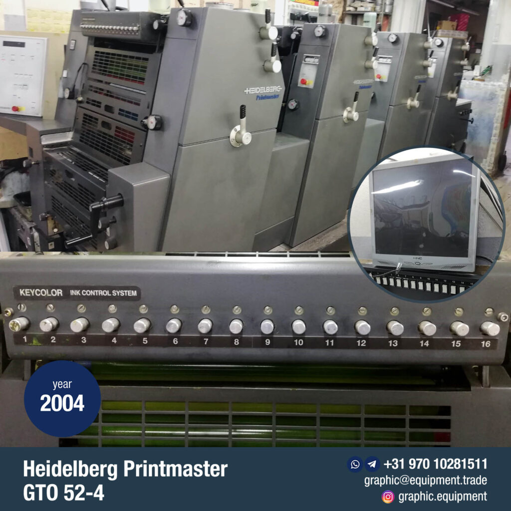 Heidelberg PM GTO 52-4 (2004)