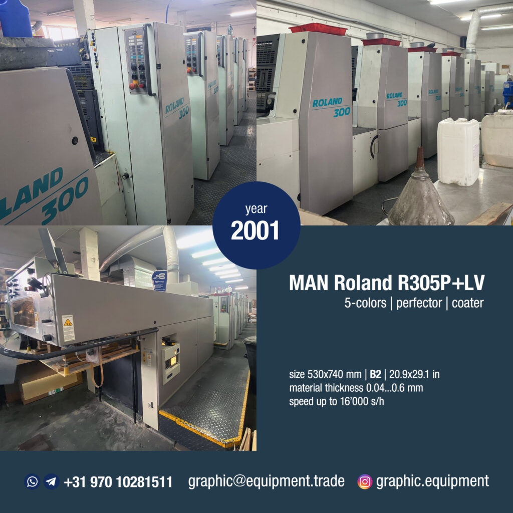 Man Roland 305P+LV (2001) Man Roland 305P+LV (2001)