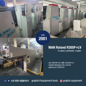 Man Roland 305P+LV (2001)