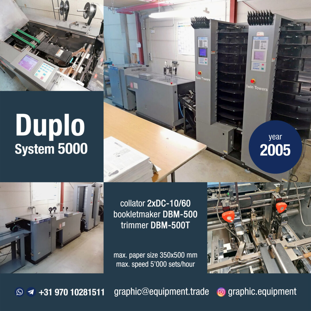 Duplo System 5000 (year 2005...2008)