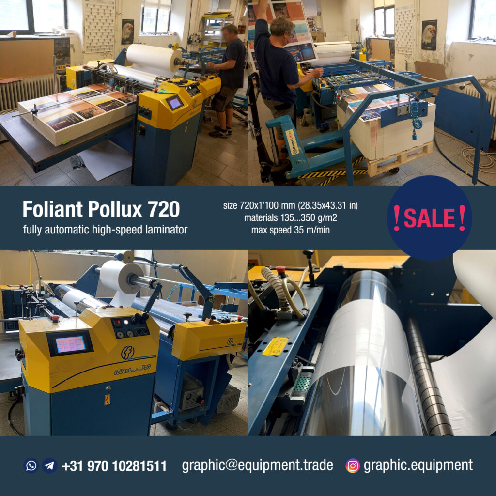 Foliant Pollux 720 (second hand) Foliant Pollux 720 (second hand)