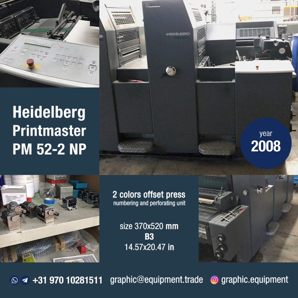 Heidelberg PM 52-2 NP (year 2008)