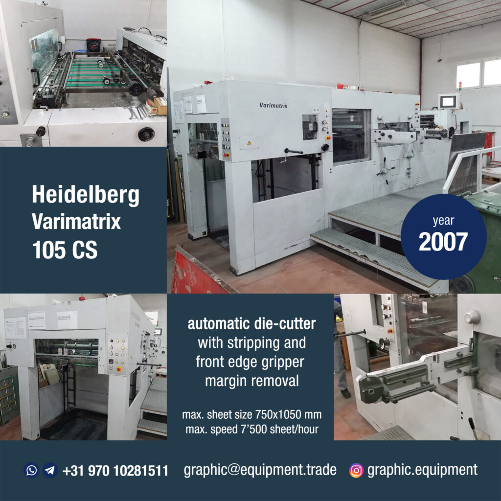 Heidelberg Varimatrix 105CS (year 2007)