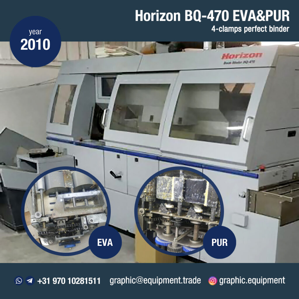 Horizon BQ-470 EVA&PUR (year 2010)
