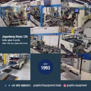 Jagenberg Diana 125-3 (year 1993)