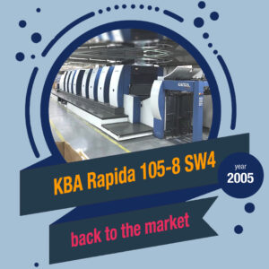 KBA Rapida 105-8 SW4 (year 2005)