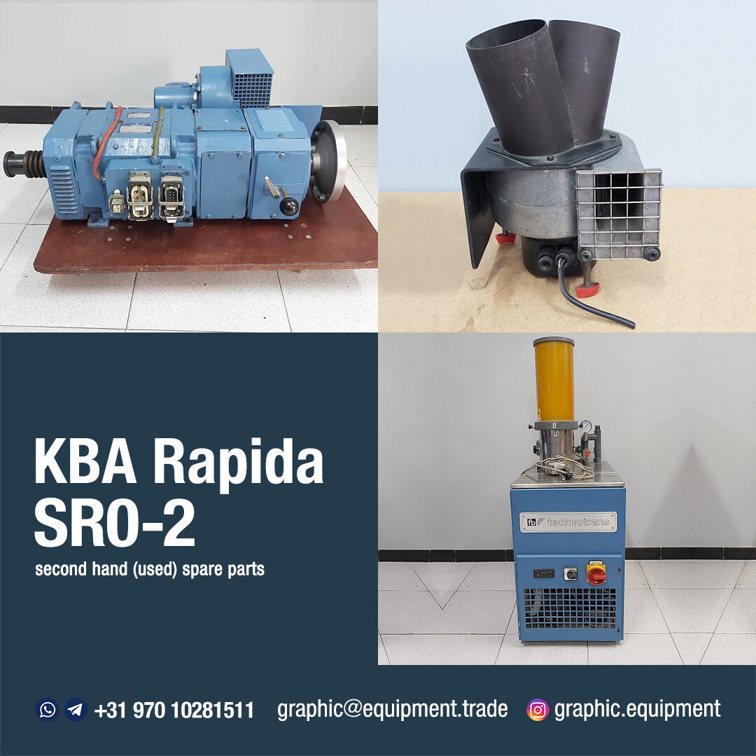 KBA Rapida SR0-2 spare parts (pic 4)