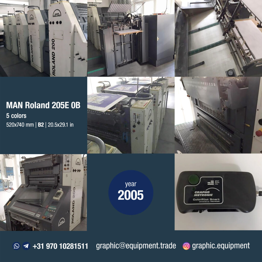 MAN Roland 205E 0B (year 2005) MAN Roland 205E 0B (year 2005)