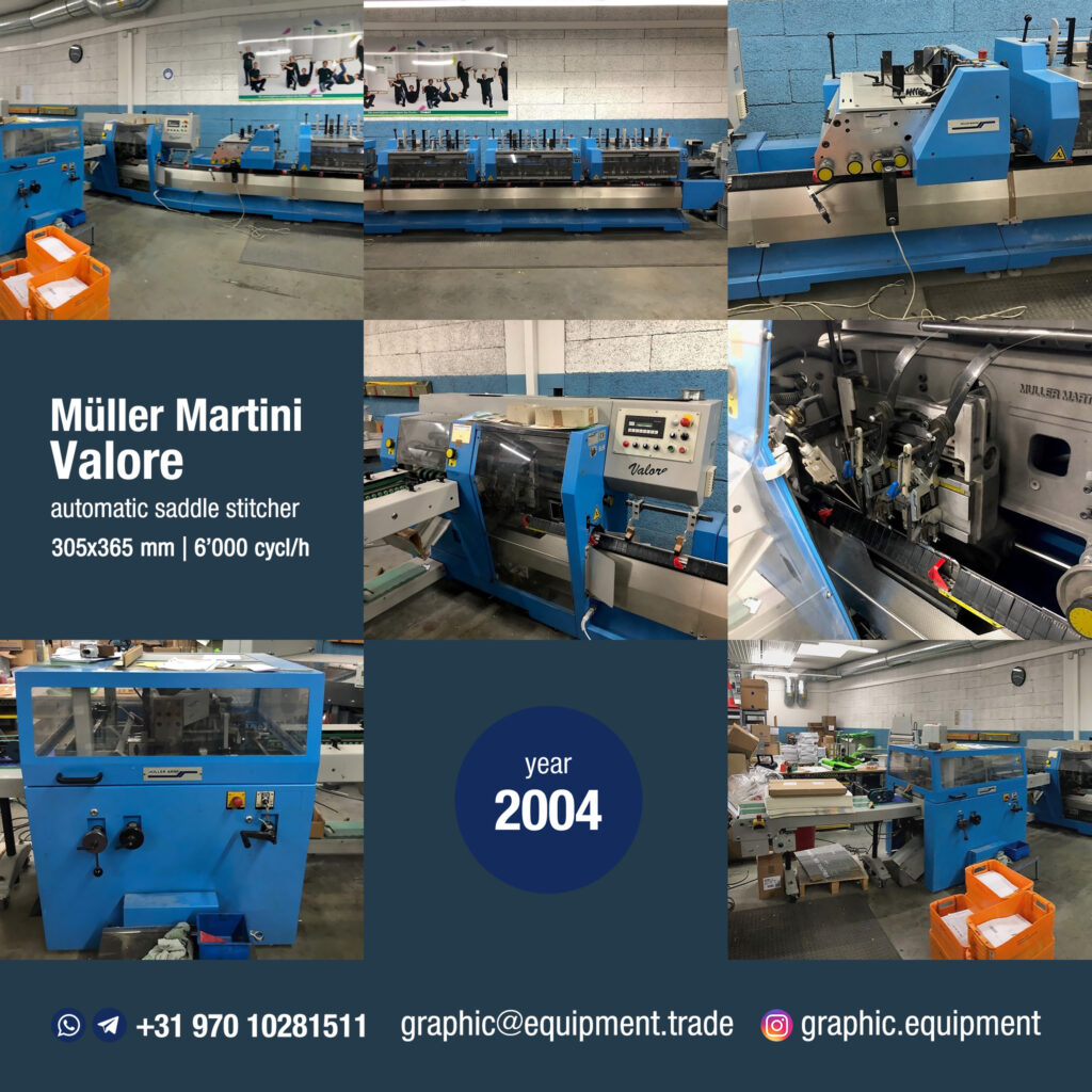 Muller Martini Valore (2004) Muller Martini Valore (2004)