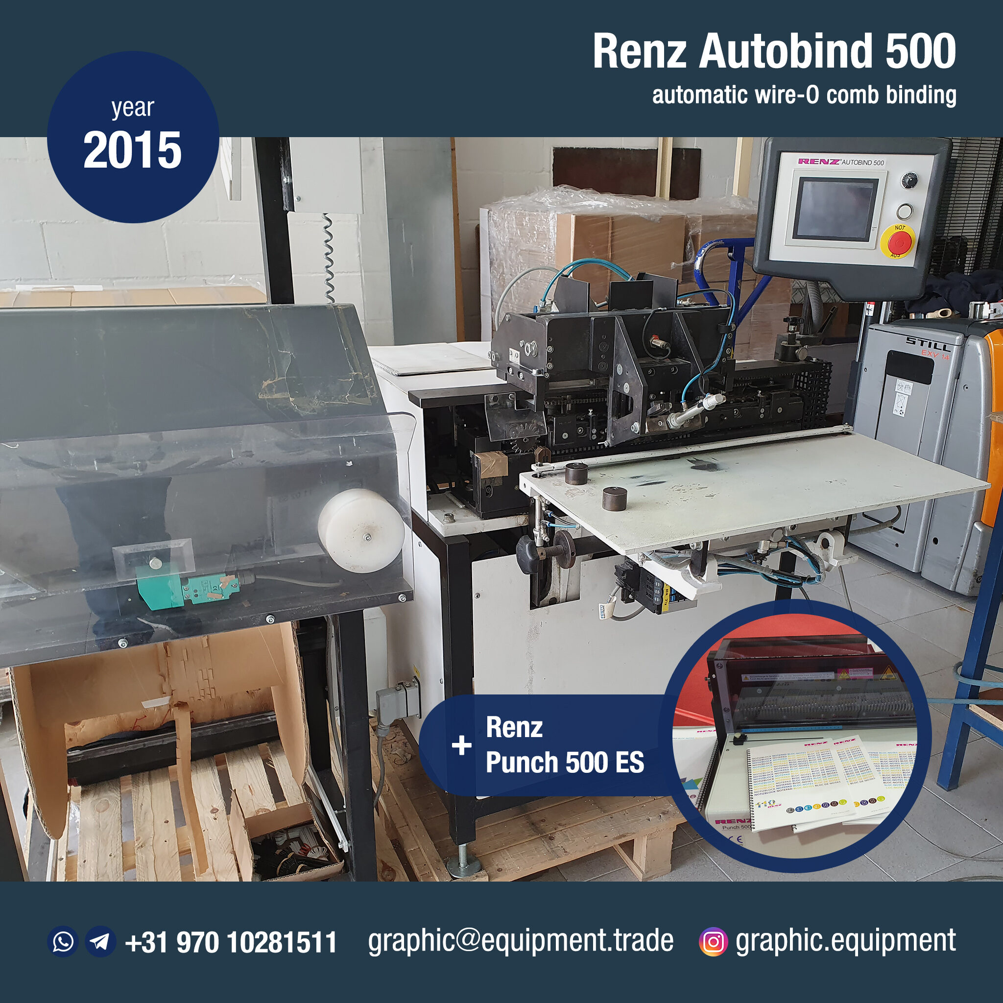Renz Autobind 500 (year 2015) Renz Autobind 500 (year 2015)